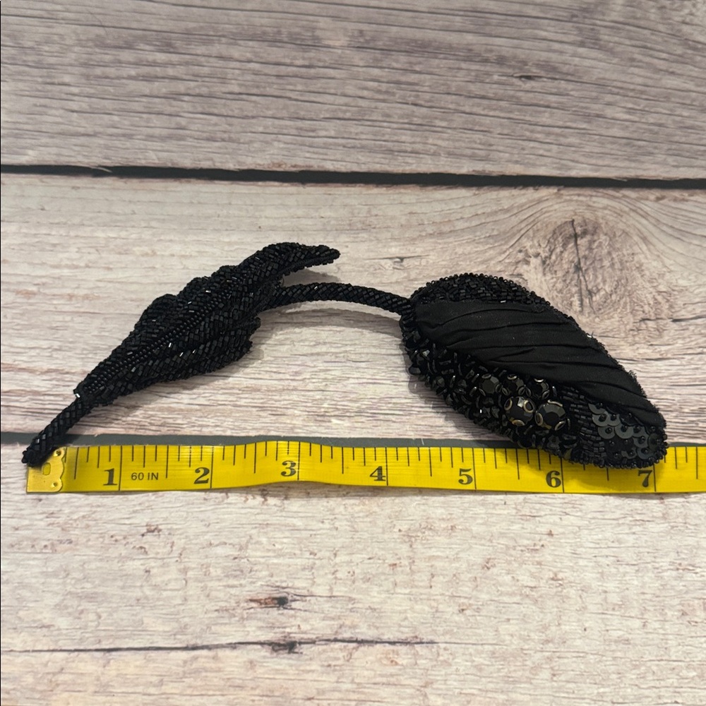 Erdem Black Beaded Brooch - Picture 8 of 13